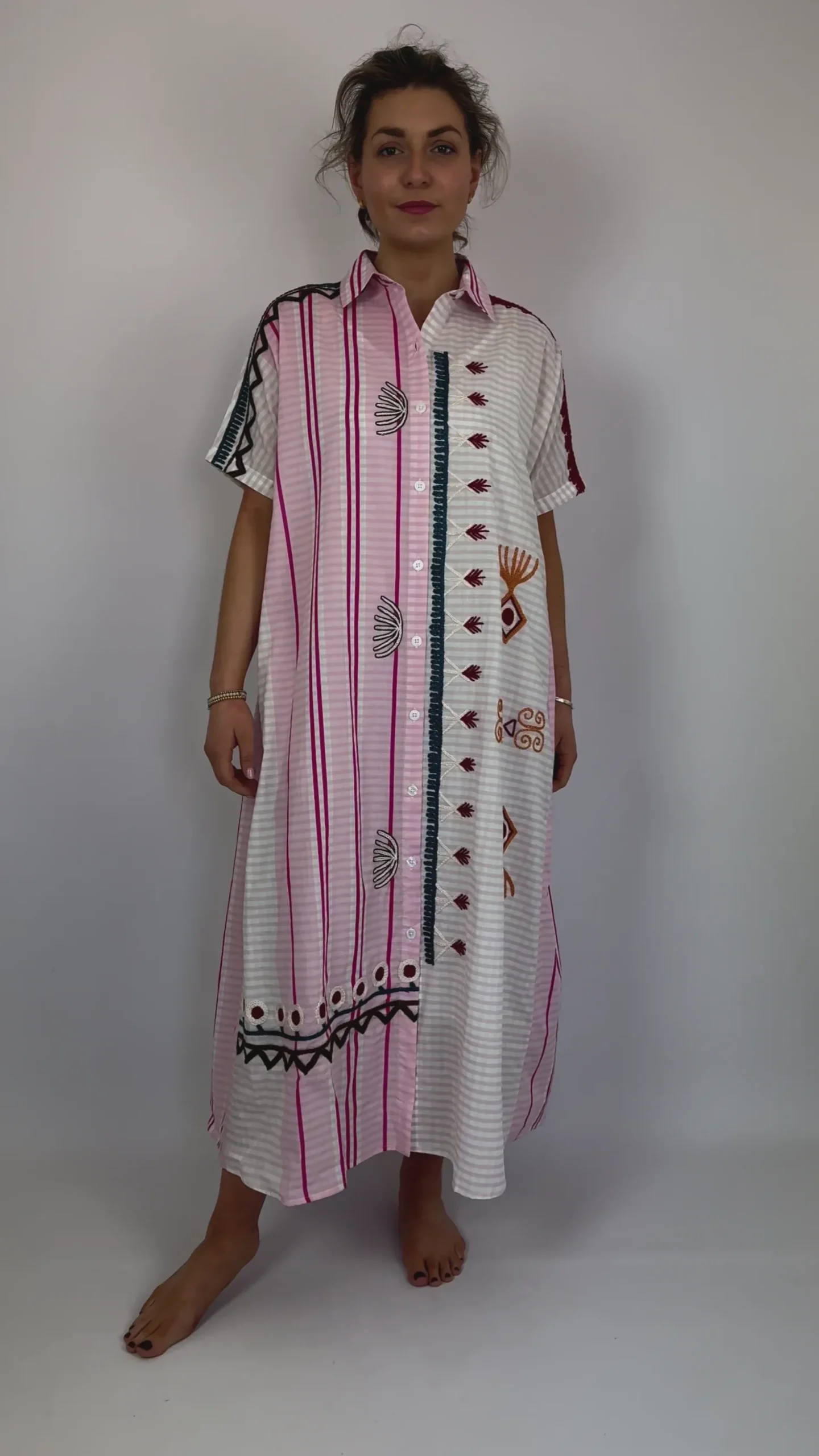 Stella Forest Frida Dress Pink