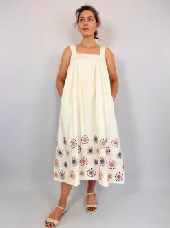 Stella Forest Oskanna Dress Ecru