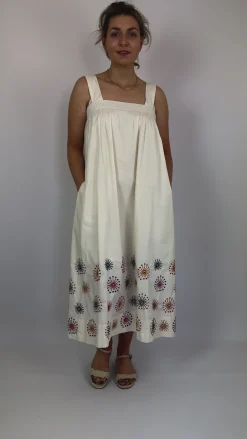 Stella Forest Oskanna Dress Ecru