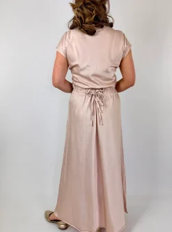 Sula Bias Cut Dress Peony