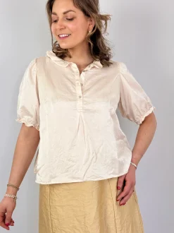 Sula Sweet Blouse Eggnog