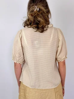 Sula Sweet Blouse Gold/Cream