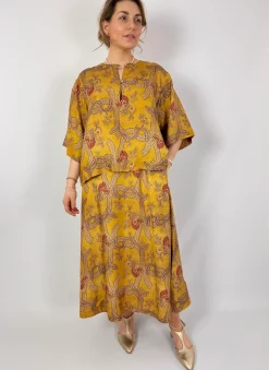 Tapis Noir Cali Blouse Yellow
