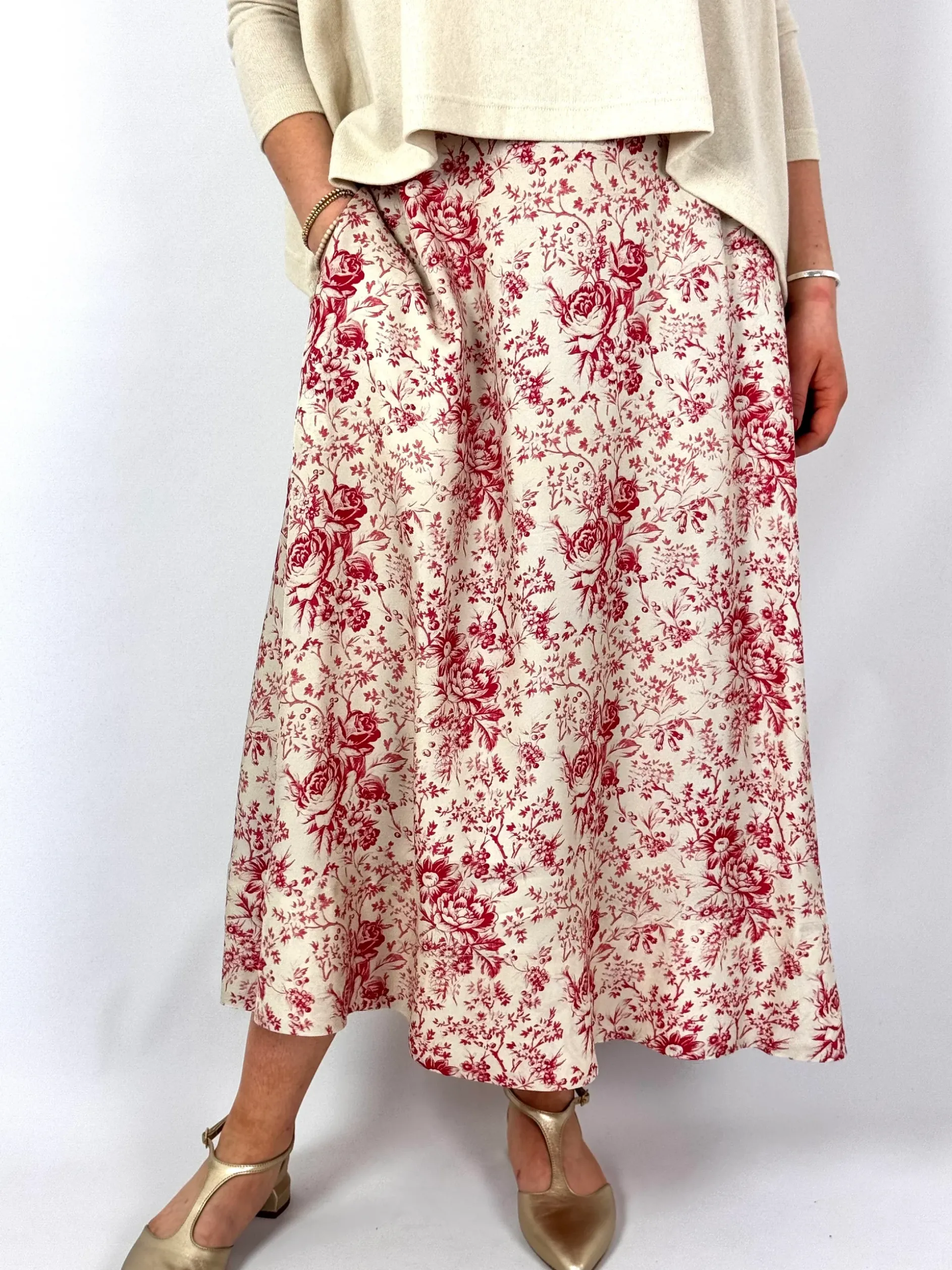Tapis Noir Caroline Skirt Pink