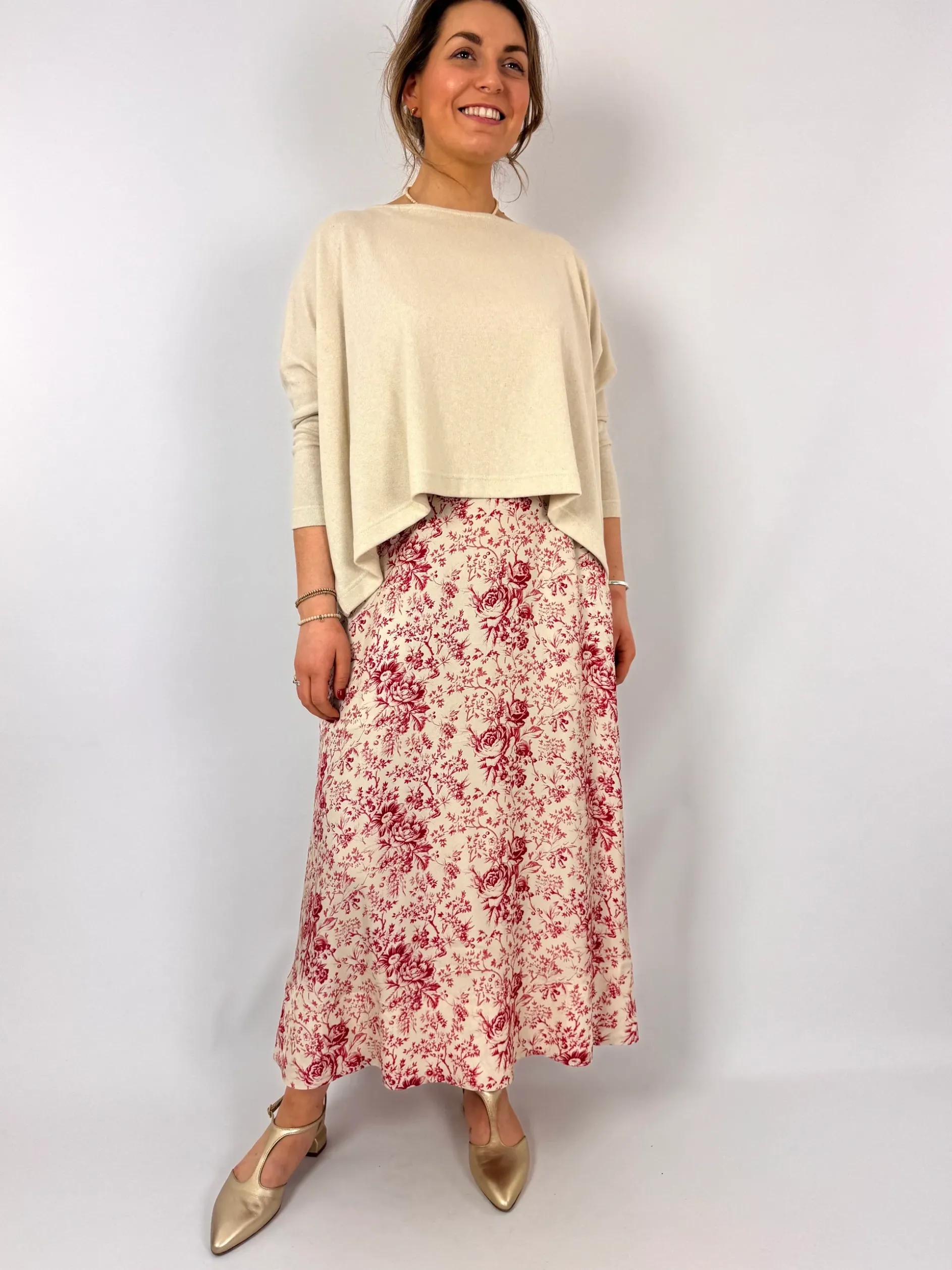 Tapis Noir Caroline Skirt Pink