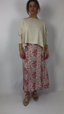 Tapis Noir Caroline Skirt Pink