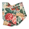 Tapis Noir Classical Multicolour Flower Scarf