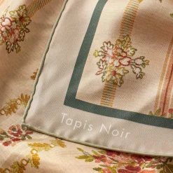 Tapis Noir Classical Pastel Stripe Scarf