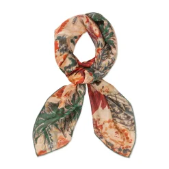 Tapis Noir Large Light Warm Flower Scarf