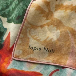 Tapis Noir Light Multicolour Flower Scarf