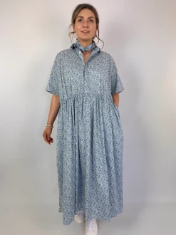 Toujours Gathered Dress Ivory
